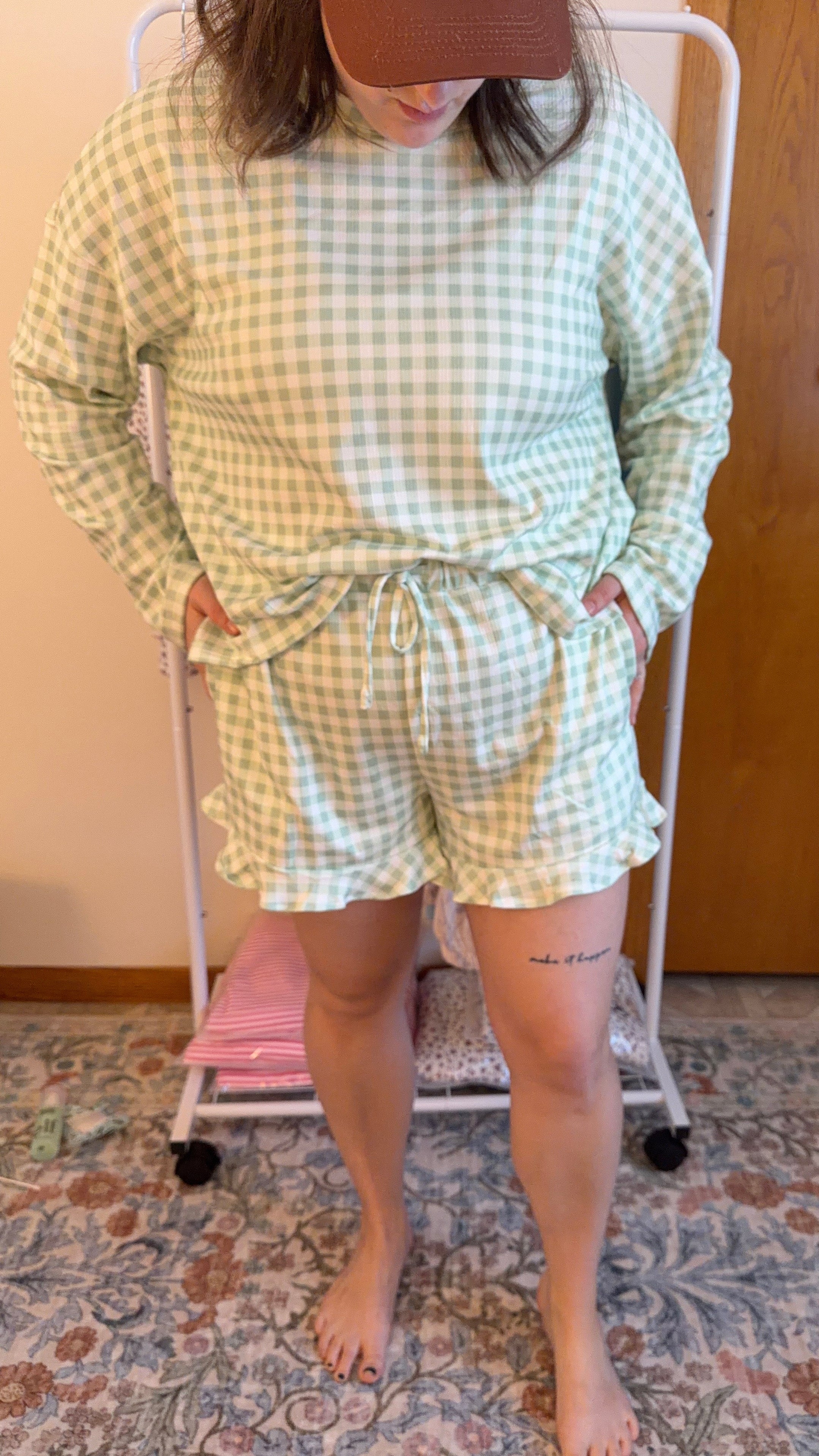 Sweet Pea Ruffle Short Set